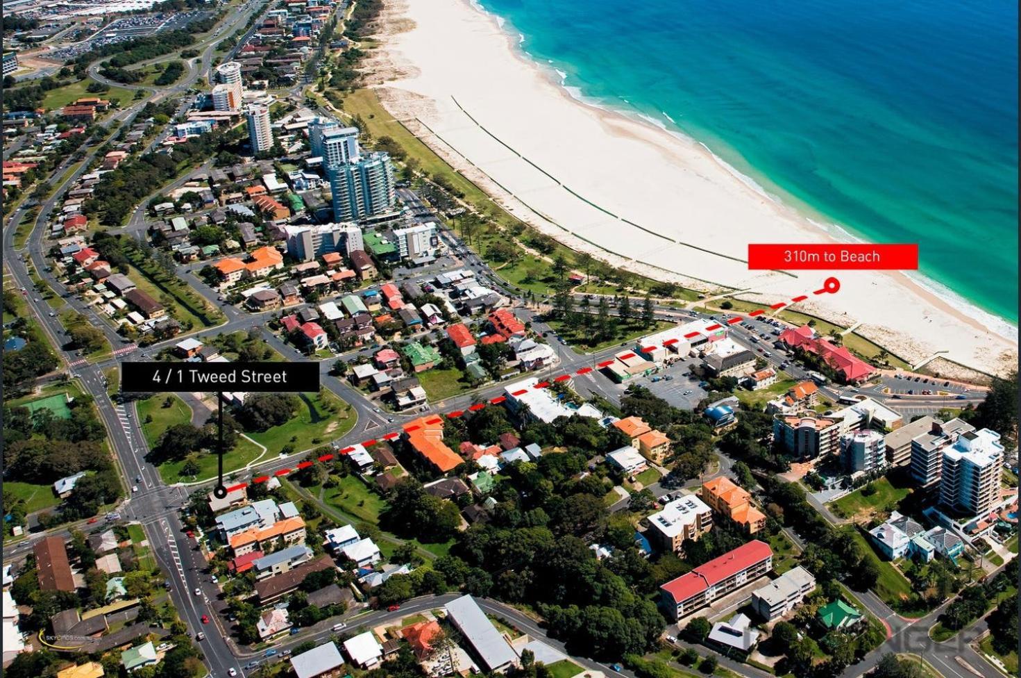 Kirra Beach Unit Gold Coast Bagian luar foto